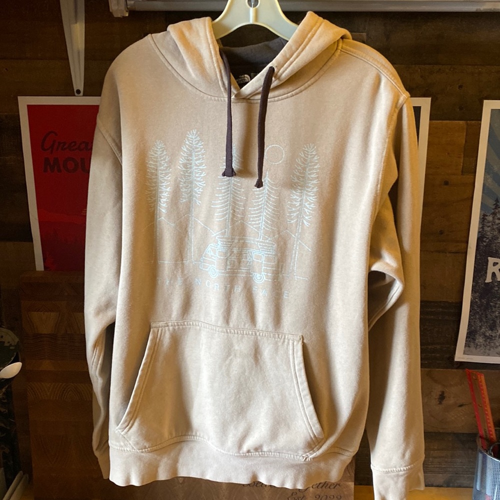 The north face hoodie large